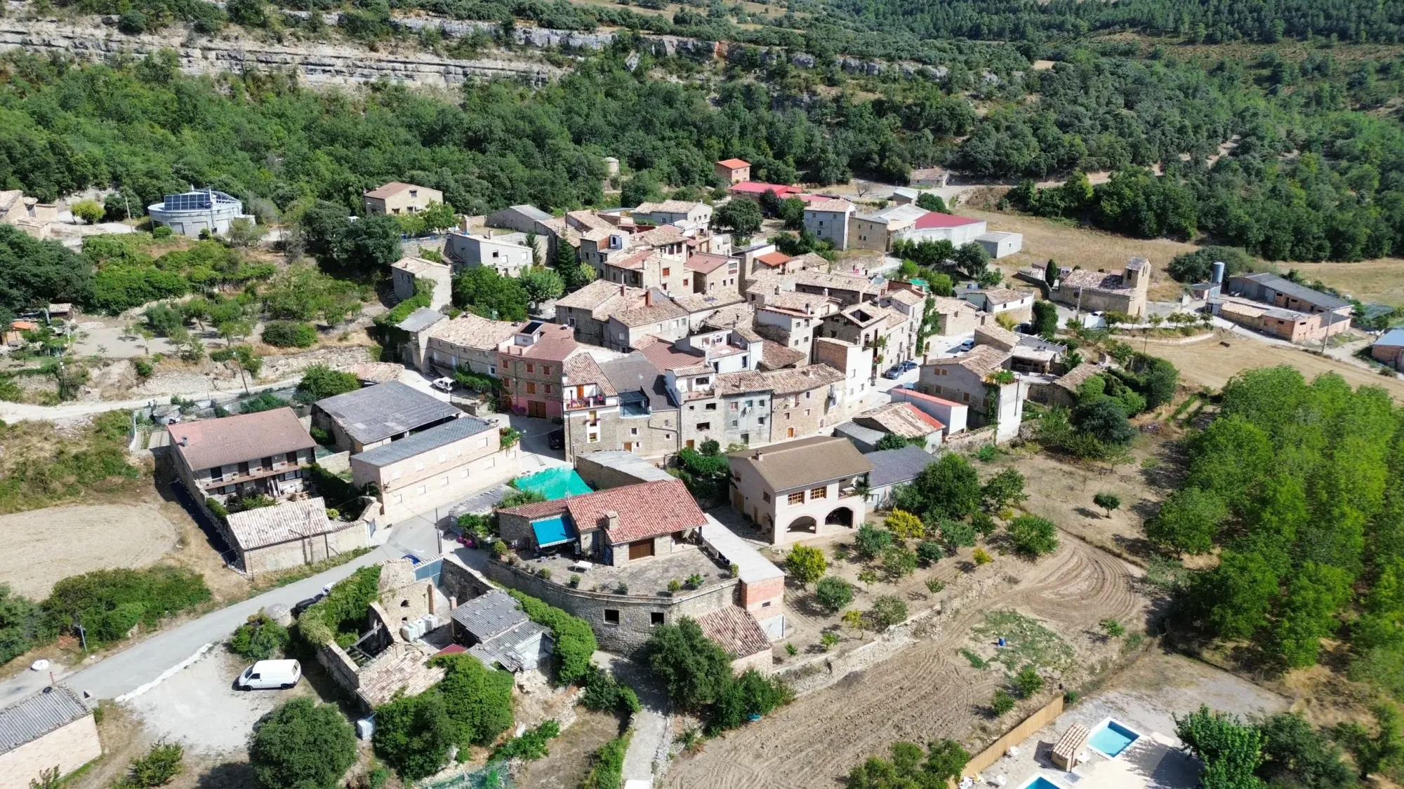 Vista panoràmica d'Aransís
